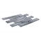 Andova Tiles SAMPLE Migdal 2 x 6 Glass Brick Joint Mosaic Tile SAM-ANDMIG232 - alternate 7